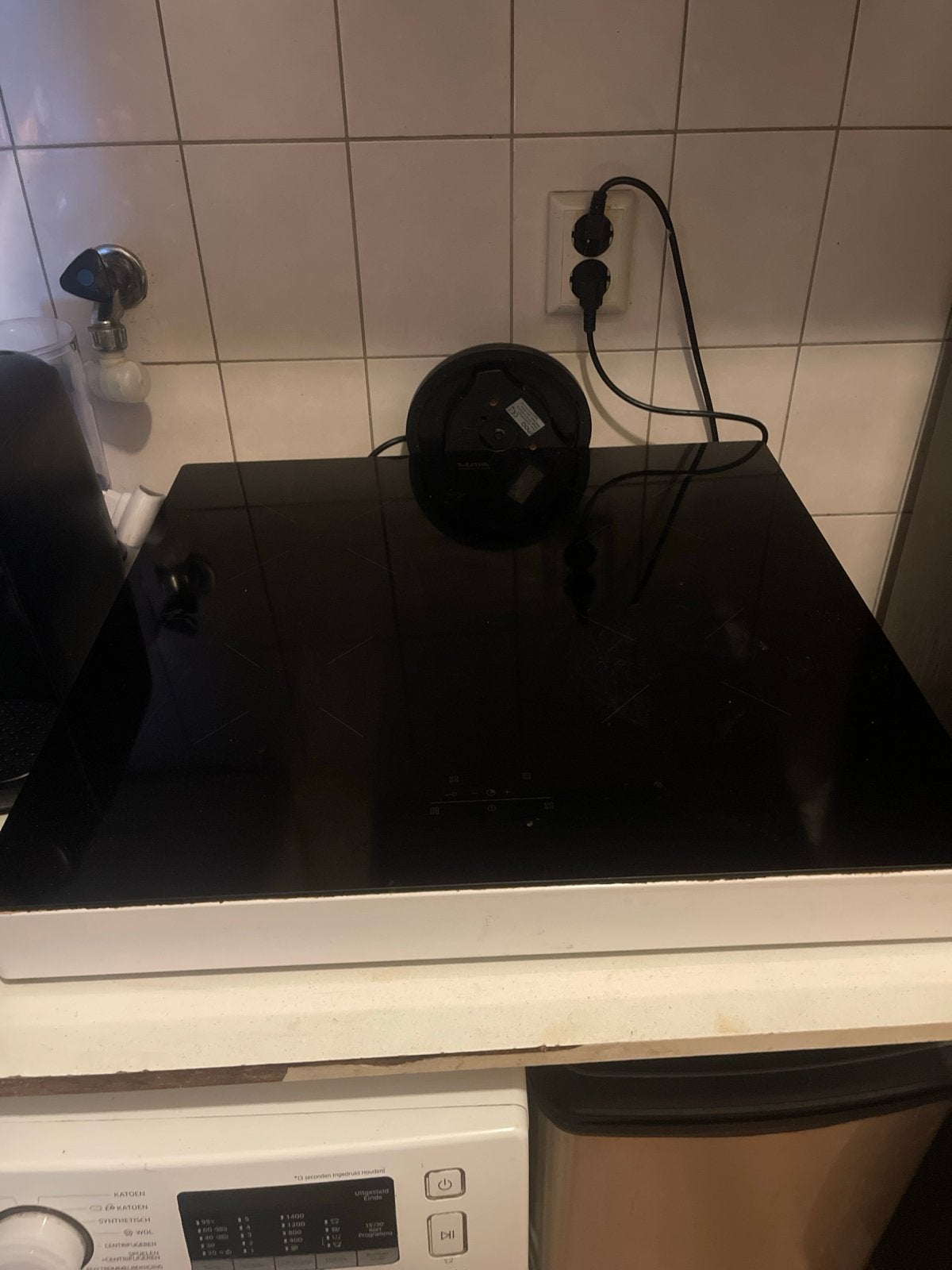 Neff Inductiekookplaat - 4 kookzones, Gebruikt, Inbouw, Inductie, 4 kookzones