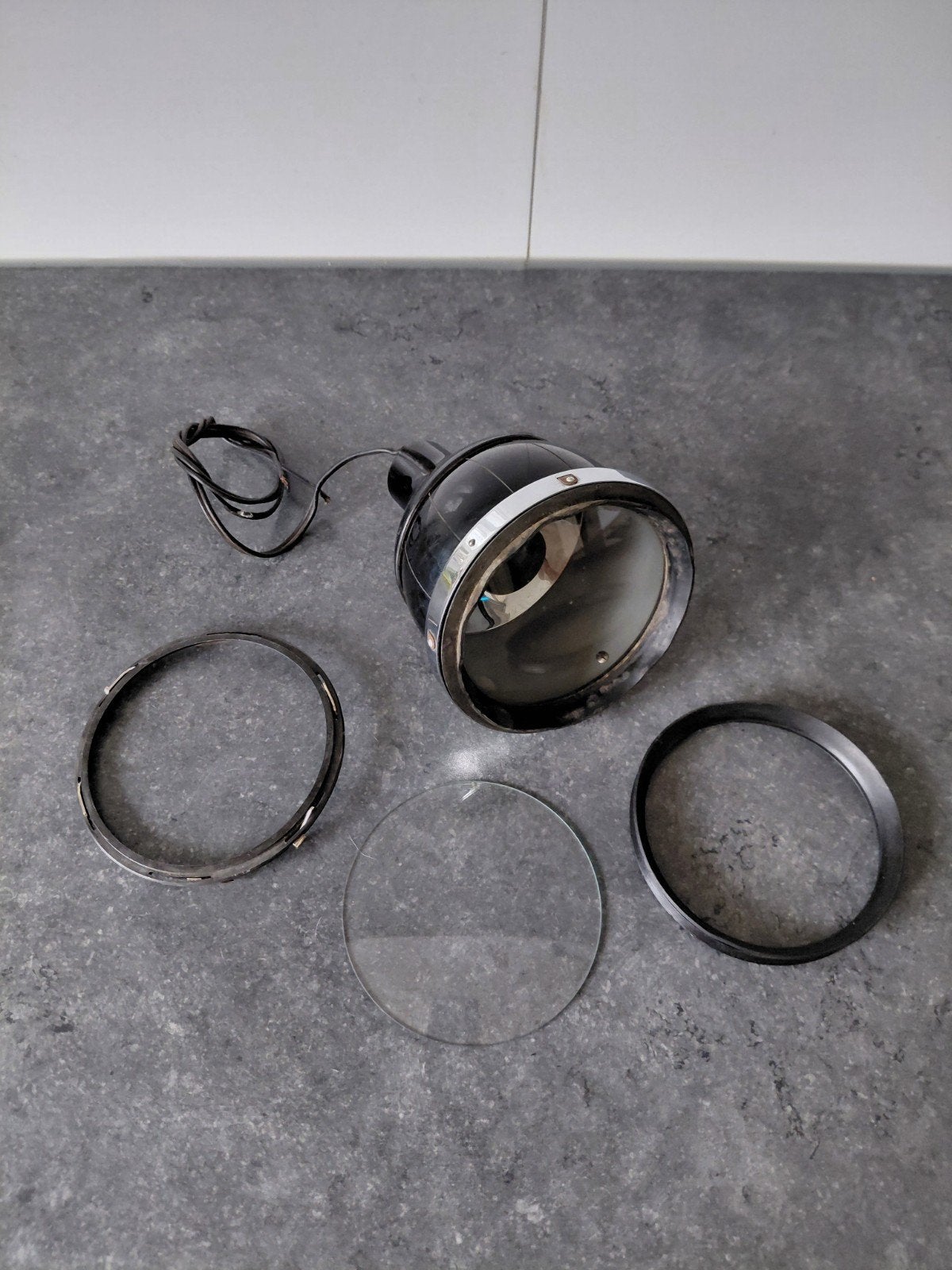 Helphos Zoeklamp Oldtimer VW Kever, Ophalen of Verzenden