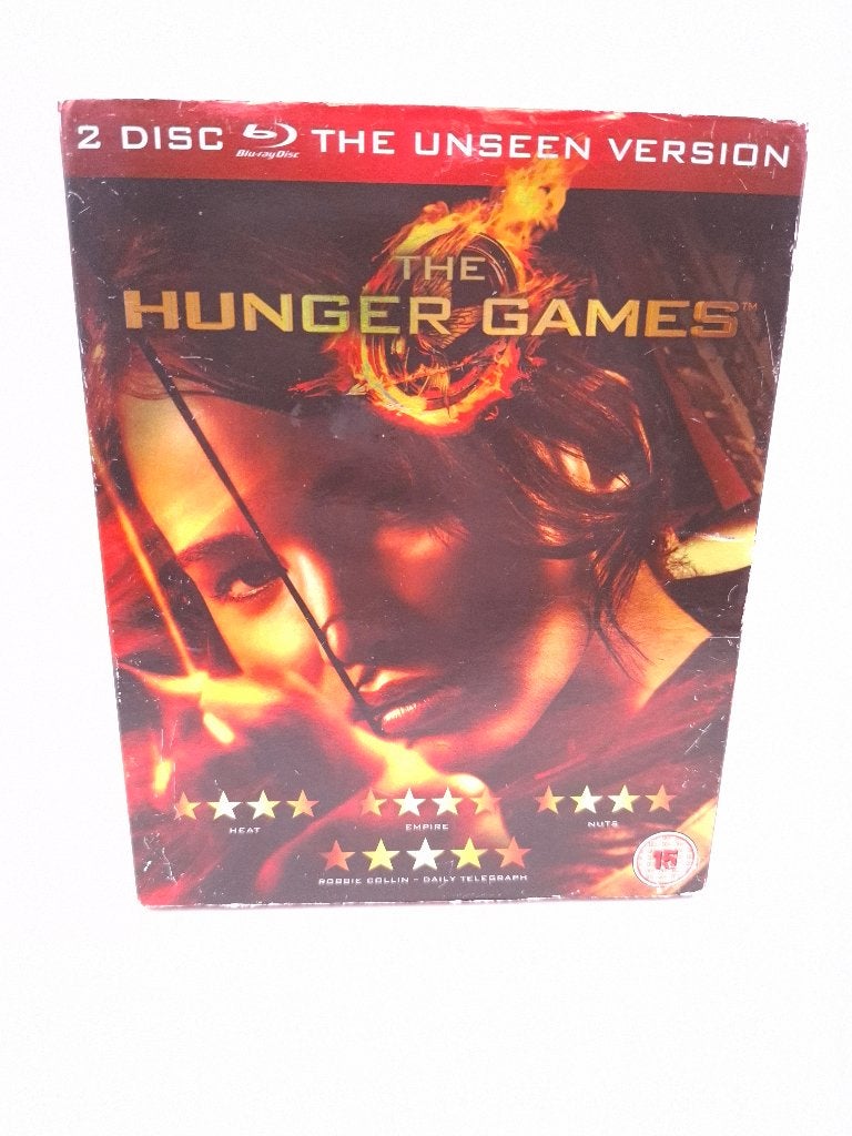 The Hunger games blu-ray, Engels, Vanaf 16 jaar, Inclusief boekje, Film