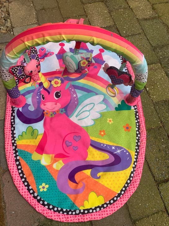 Infantino Speelkleed met Regenboog en Eenhoorn, Hdhx@gmail.com, Jdjhd, Speelkleed, Ophalen of Verzenden