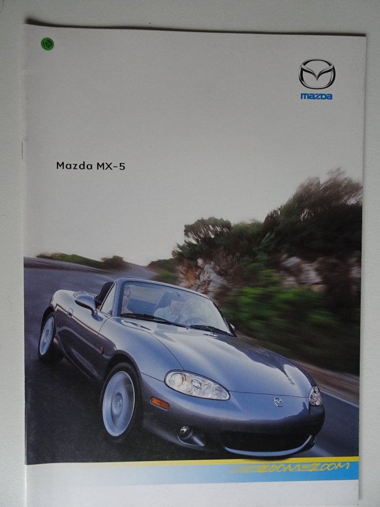 Mazda MX-5 Brochure - Origineel uitgave, Ophalen of Verzenden, Zo goed als nieuw, Mazda