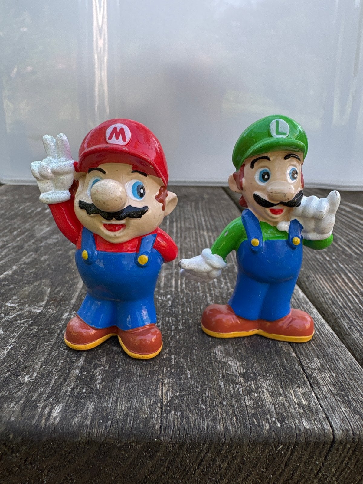 Mario en Luigi beeldjes - Super Mario Bros. figuren, Verzamelen, Ophalen of Verzenden, Gebruikt