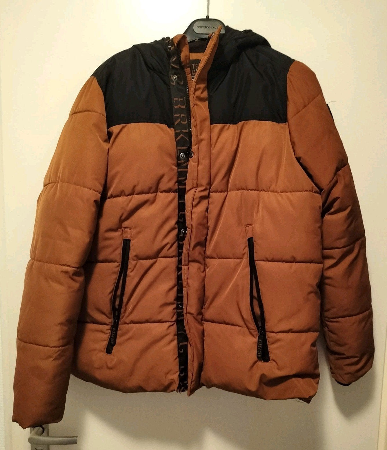 Bruine winterjas maat 176, Ophalen of Verzenden, Zo goed als nieuw, Jongen, Jas