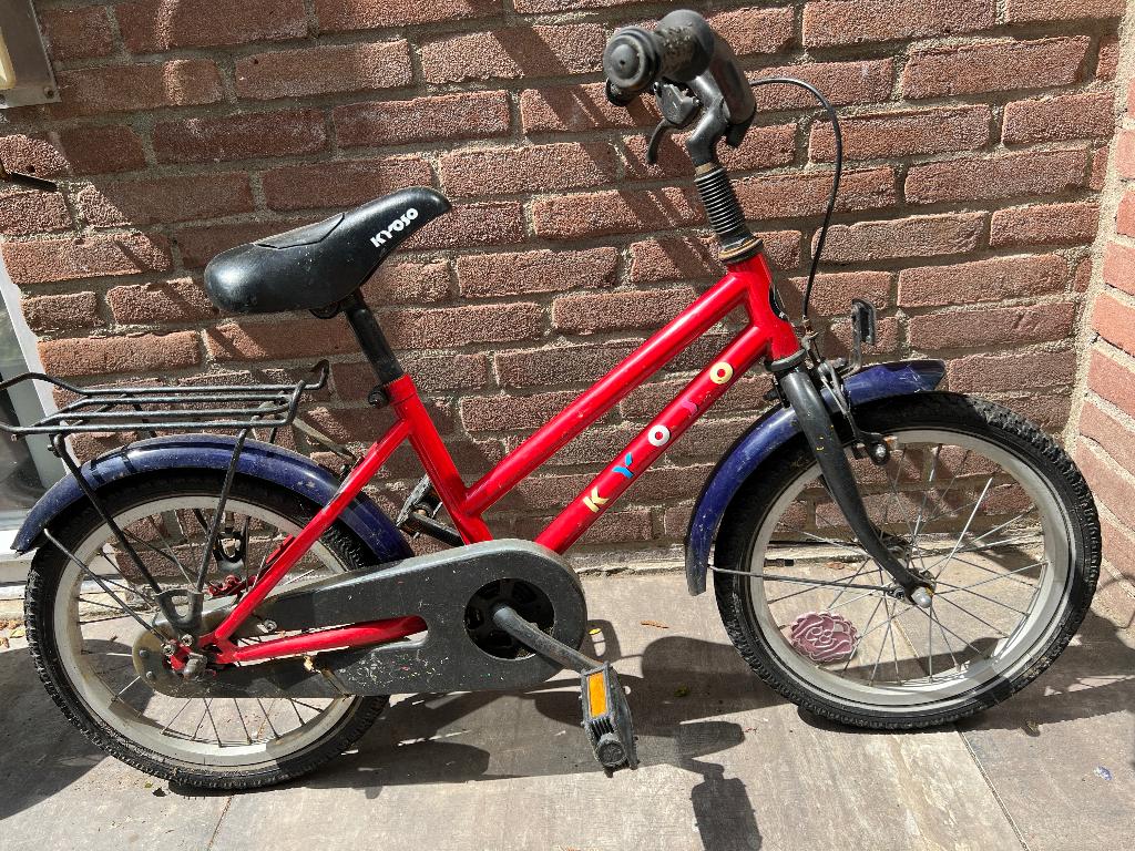 Kinderfietsje (± 6 jaar), Ophalen, Gebruikt, Minder dan 16 inch