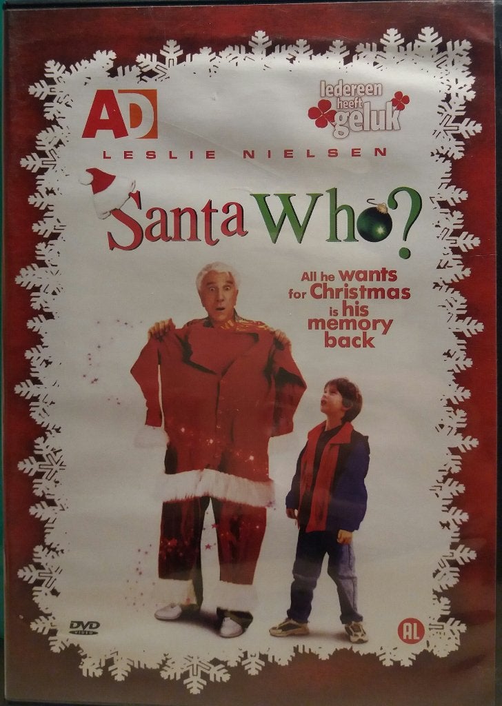 Santa Who? KRASVRIJE DVD - Leslie Nielsen Kerstfilm