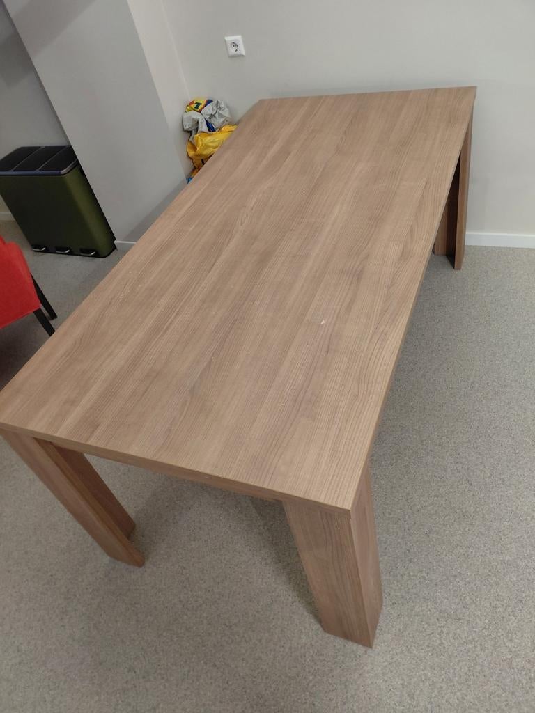 eettafel - Gebruikt, Huis en Inrichting, Tafels | Eettafels, Ophalen, Overige materialen, Gebruikt, 50 tot 100 cm