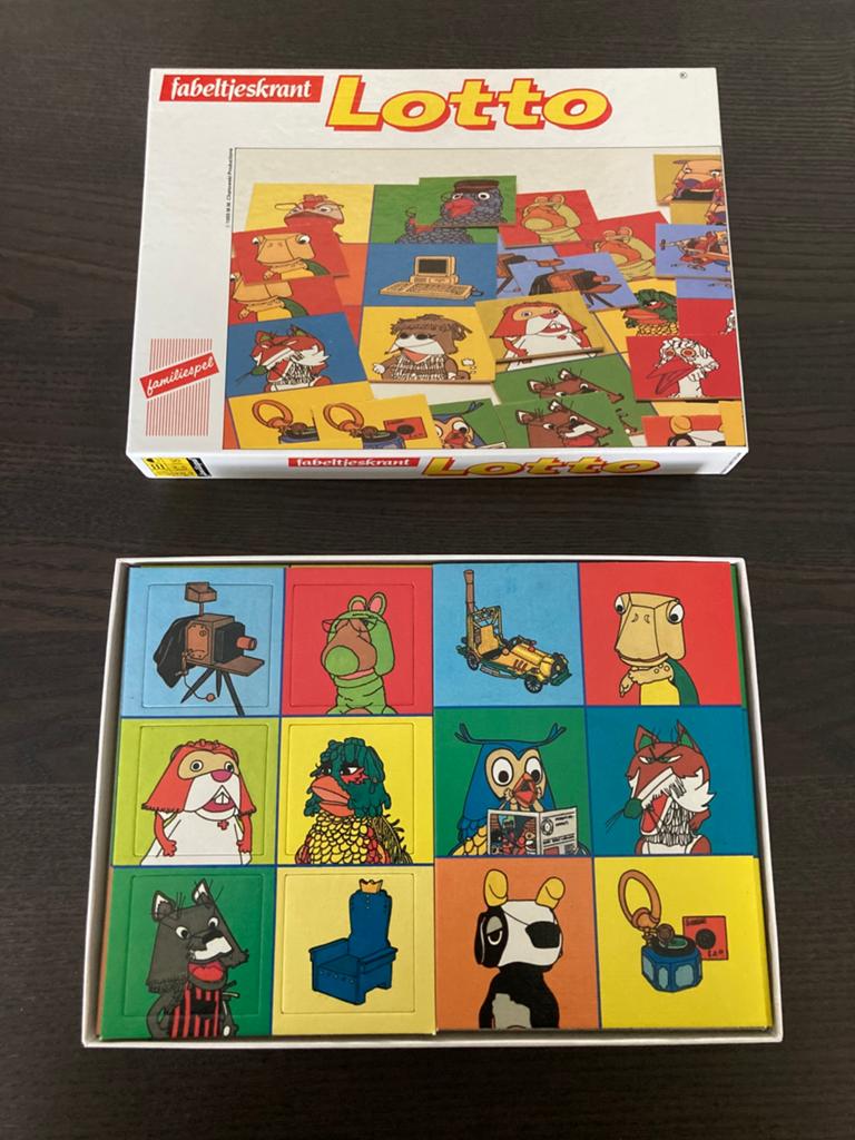 Vintage 1985 Fabeltjeskrant Lotto nieuw!, Ophalen of Verzenden, Nieuw