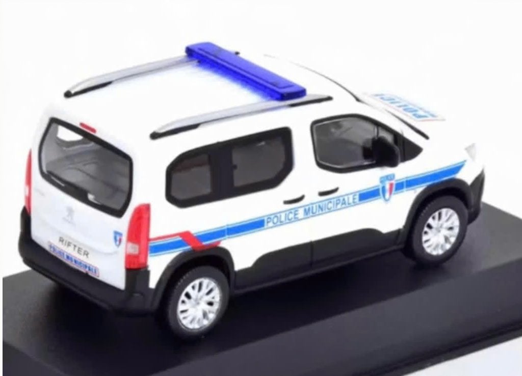 Peugeot Rifter 2019 Police Nationale 1/43 NOREV ref: 479066, Verzenden, Nieuw, Auto, Norev