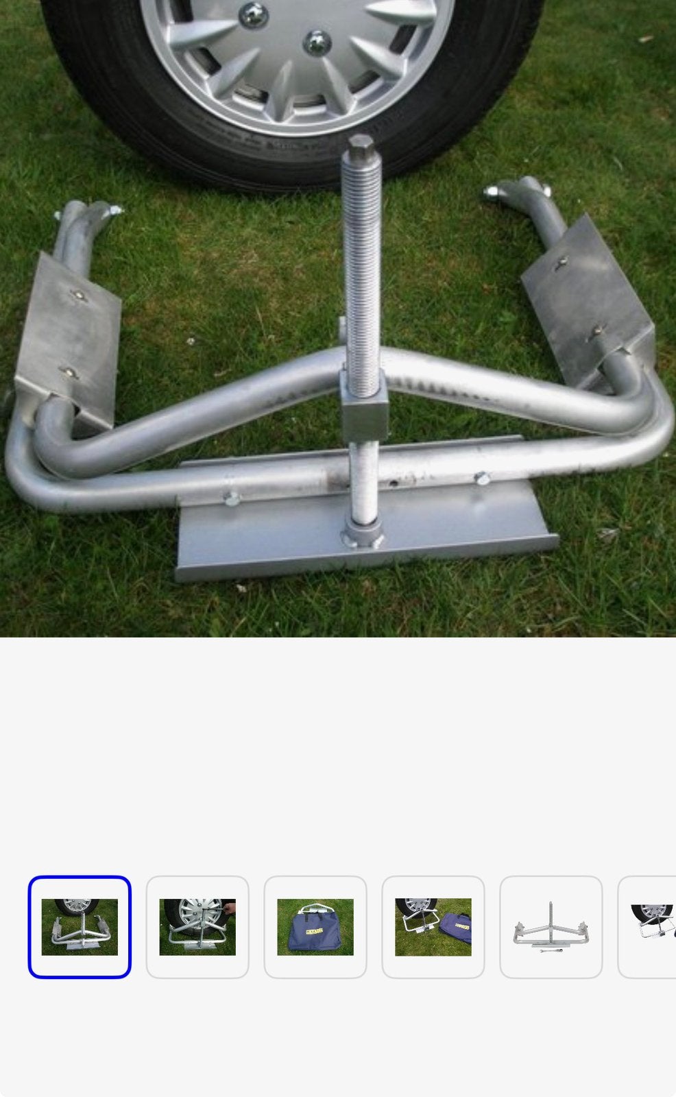 leveler voor caravan of aanhanger, Caravans en Kamperen, Ophalen of Verzenden, Gebruikt