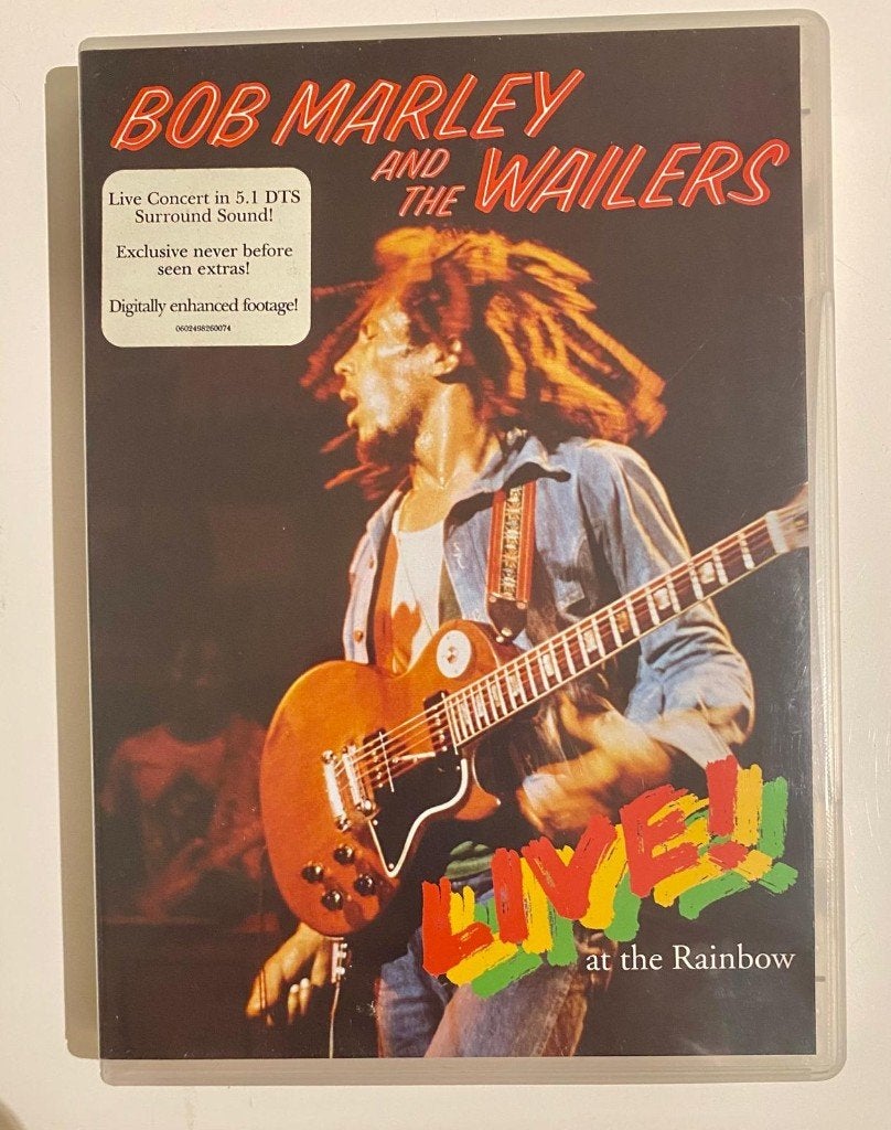 Bob Marley & The Wailers – Live At The Rainbow (2004 EU DVD), Alle leeftijden, Ophalen of Verzenden, Zo goed als nieuw, Muziek en Concerten