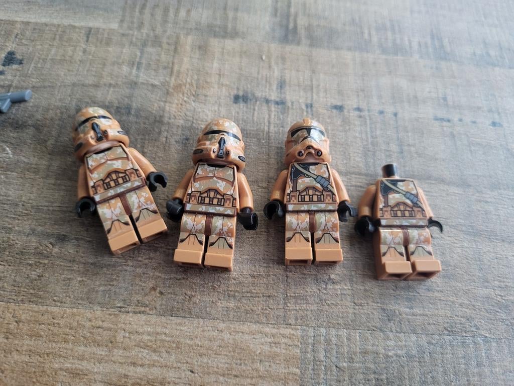 LEGO Star Wars Geonosis Clone Trooper Phase 2 sw0605, Star Wars, Lego, Ophalen of Verzenden, Zo goed als nieuw