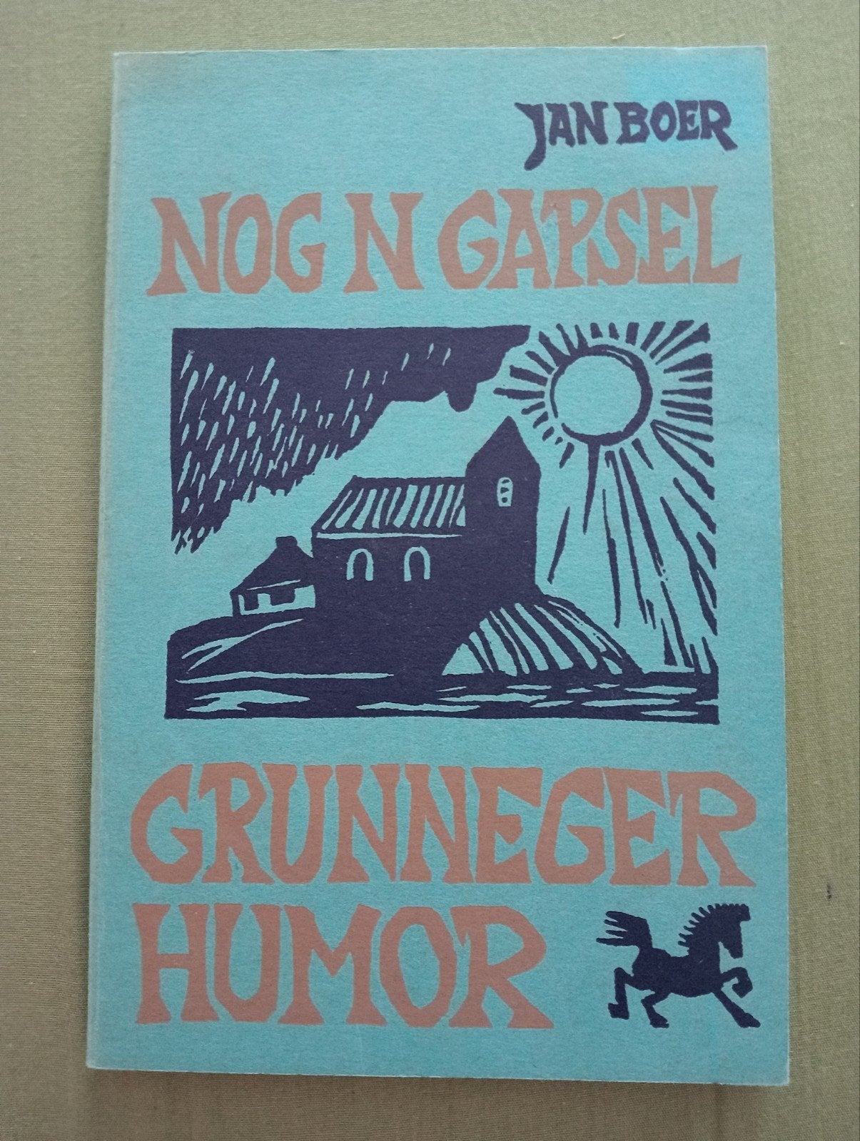 Nog 'n Grunneger Humor - Jan Boer (met lino omslag), Ophalen of Verzenden, Gelezen, Jan Boer, Verhalen