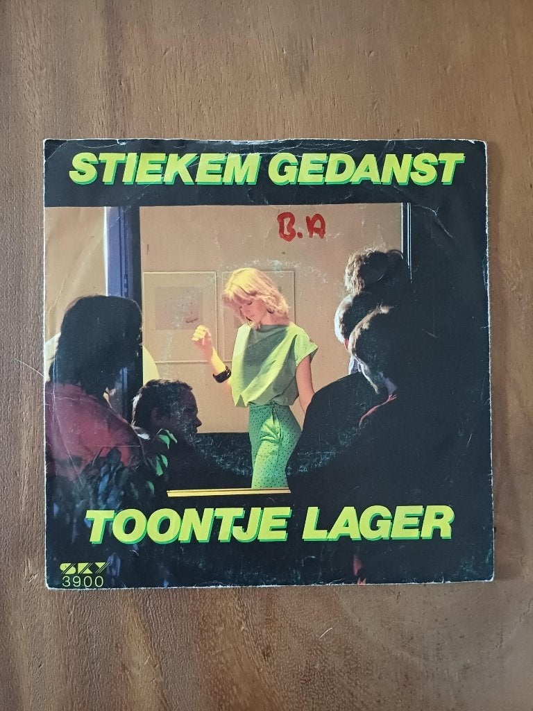 Toontje Lager - Stiekem Gedanst - Vinyl, Ophalen of Verzenden, Zo goed als nieuw