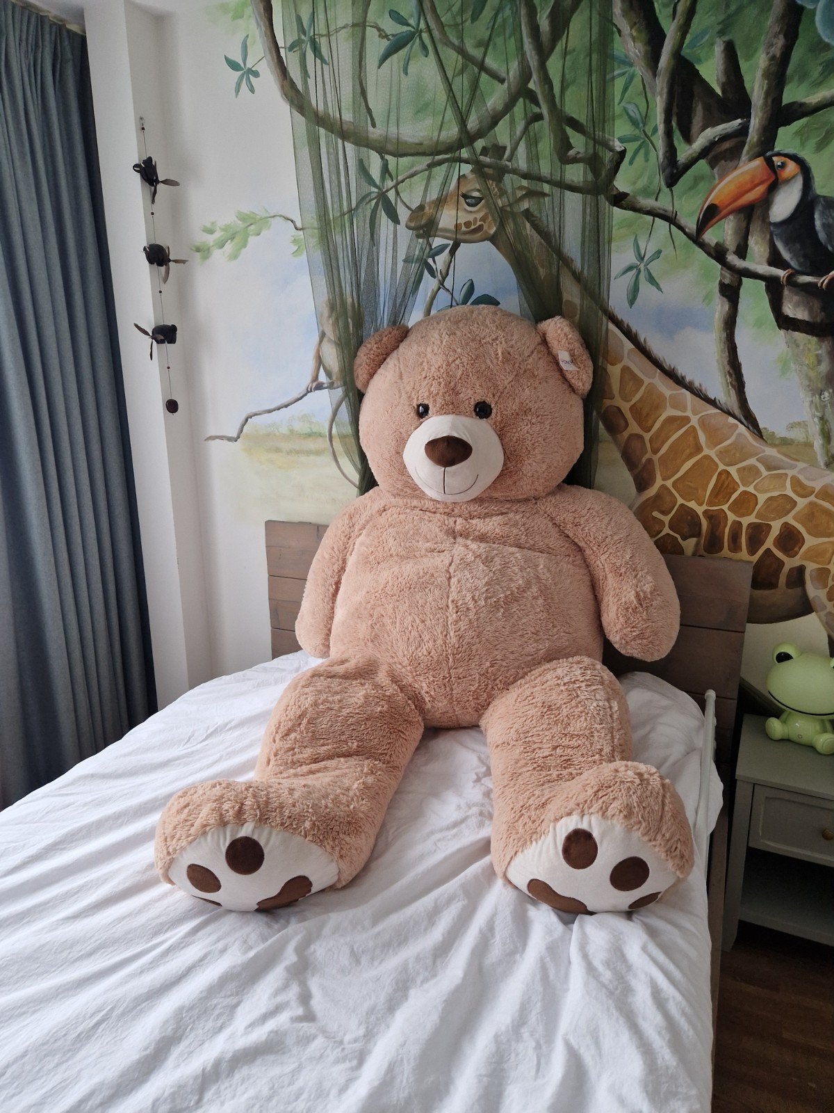 XXL teddybeer - 180 cm, Ophalen, Beer, Nieuw, Beige