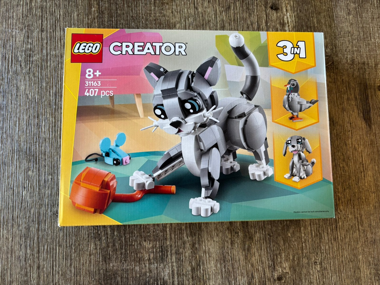 Lego 31163 creator speelse kat, Ophalen, Zo goed als nieuw