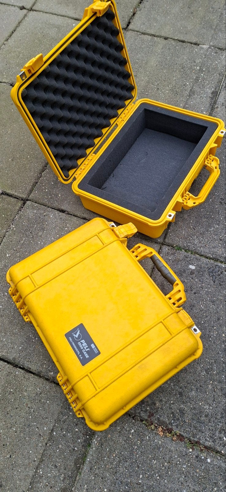 Peli 1500 Protector Case (Geel) – Stevige transportkoffer, Gebruikt, Koffer, Geel, Ophalen of Verzenden