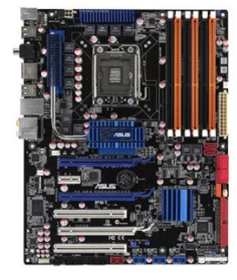 Asus P6T Moederbord, Computers en Software, Moederborden, LGA 1366, DDR3, Ophalen of Verzenden, Zo goed als nieuw