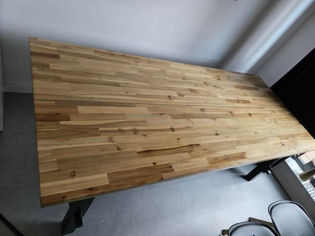 Eettafel 1 meter bij 2.35 meter, Huis en Inrichting, Ophalen, Rechthoekig, 200 cm of meer, 50 tot 100 cm