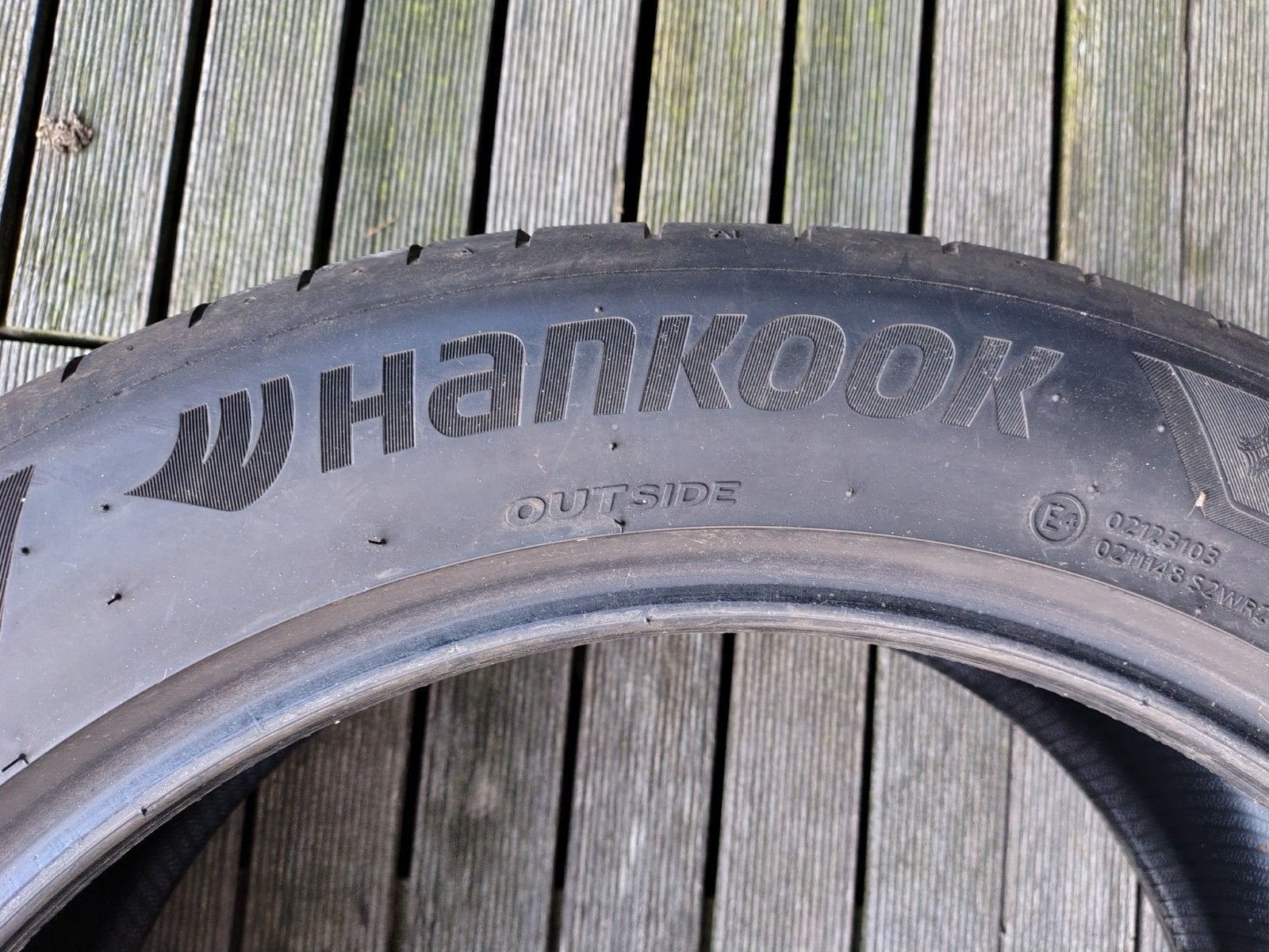 2x Hankook Ventus S1 255 45 R19 40 euro per stuk, 19 inch, Gebruikt, 255 mm, Ophalen of Verzenden