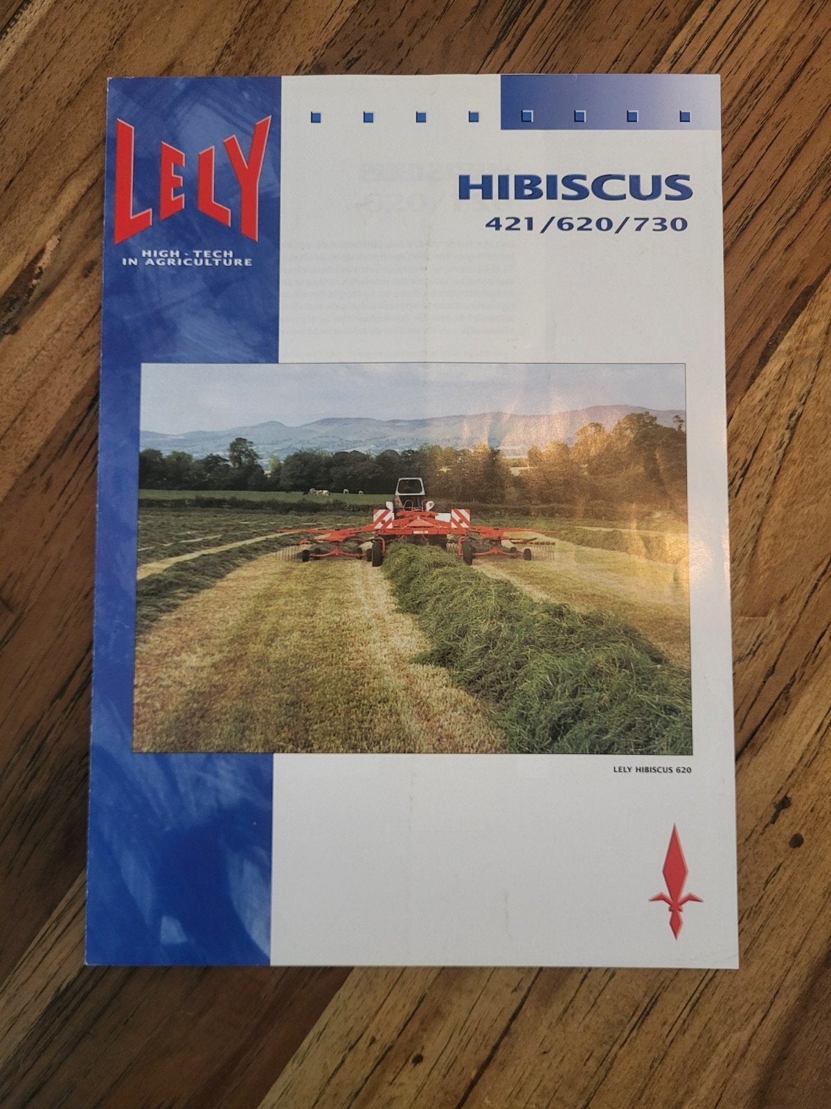 tractor folder Lely HIBISCUS 421/620/730, Ophalen of Verzenden, Zo goed als nieuw