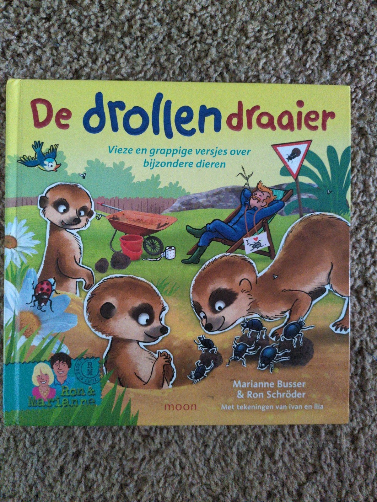 De Drollendraaier - Vieze en grappige versjes over dieren, Ophalen of Verzenden, Zo goed als nieuw, Marianne Busser & Ron Schröder