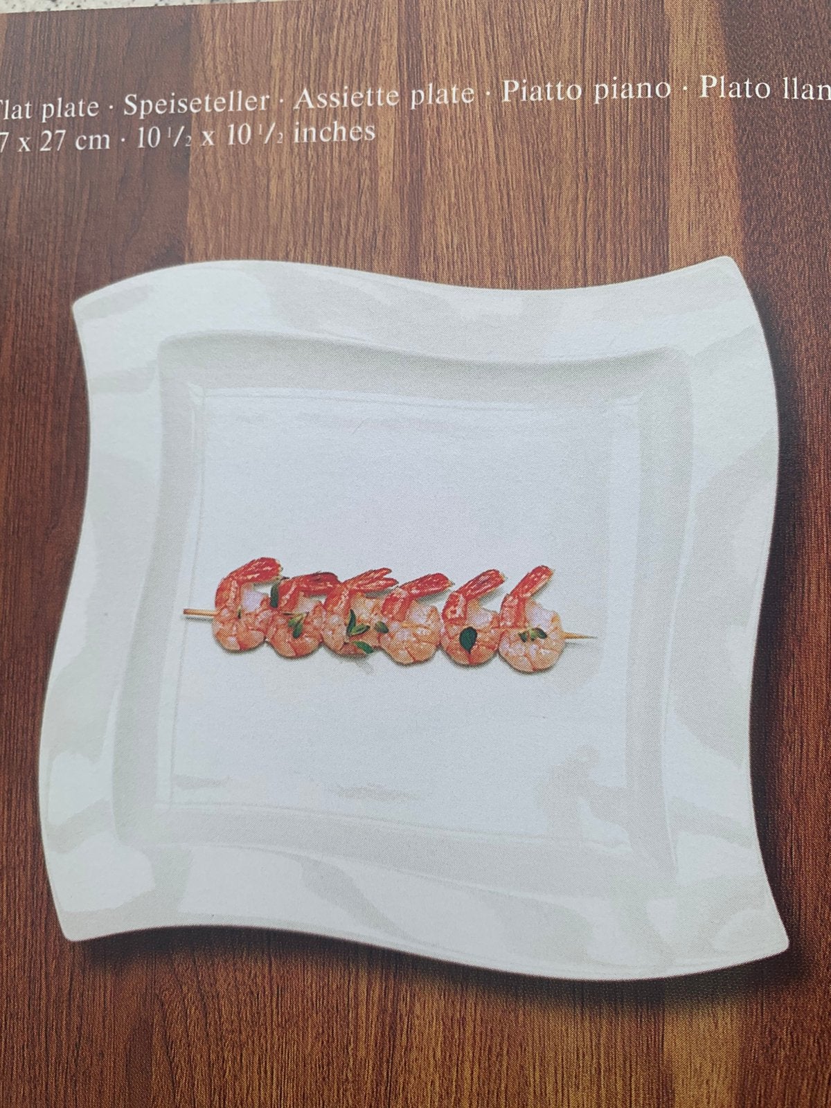 Villeroy & Boch, New Wave dinerborden, 4 stuks, Huis en Inrichting, Ophalen, Nieuw