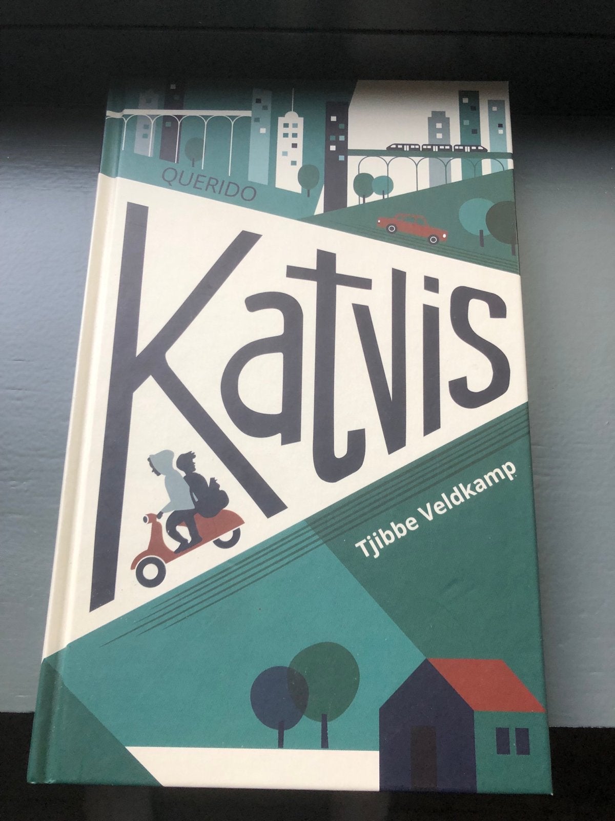 Katvis - Tjibbe Veldkamp (Querido), Boeken, Ophalen of Verzenden, Zo goed als nieuw