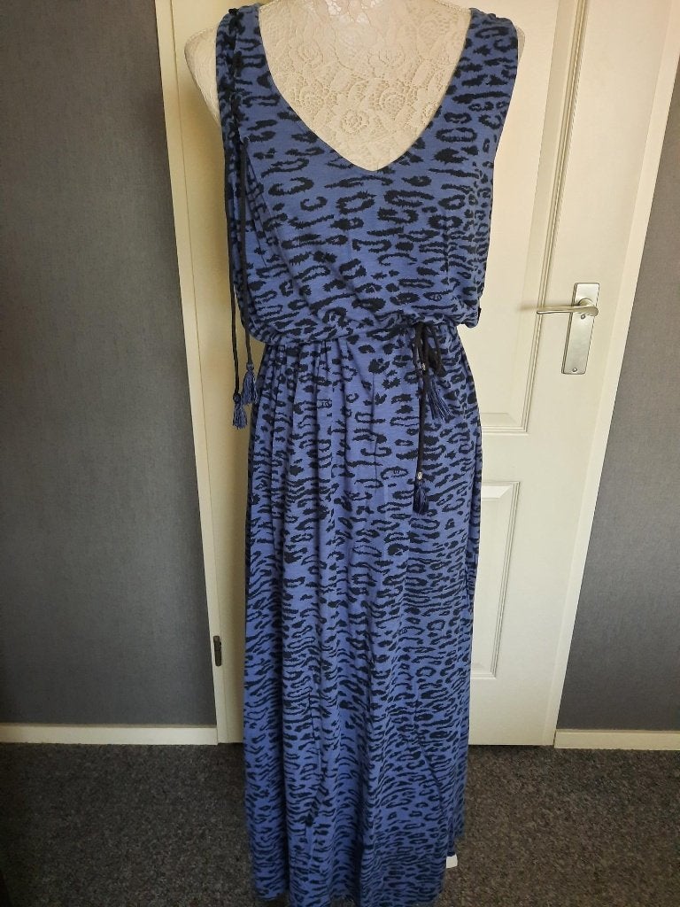 Jurk 10 Feet kleur : Blauw Maat: M, Kleding | Dames, Maat 38/40 (M), Blauw, 10 Feet, Ophalen of Verzenden