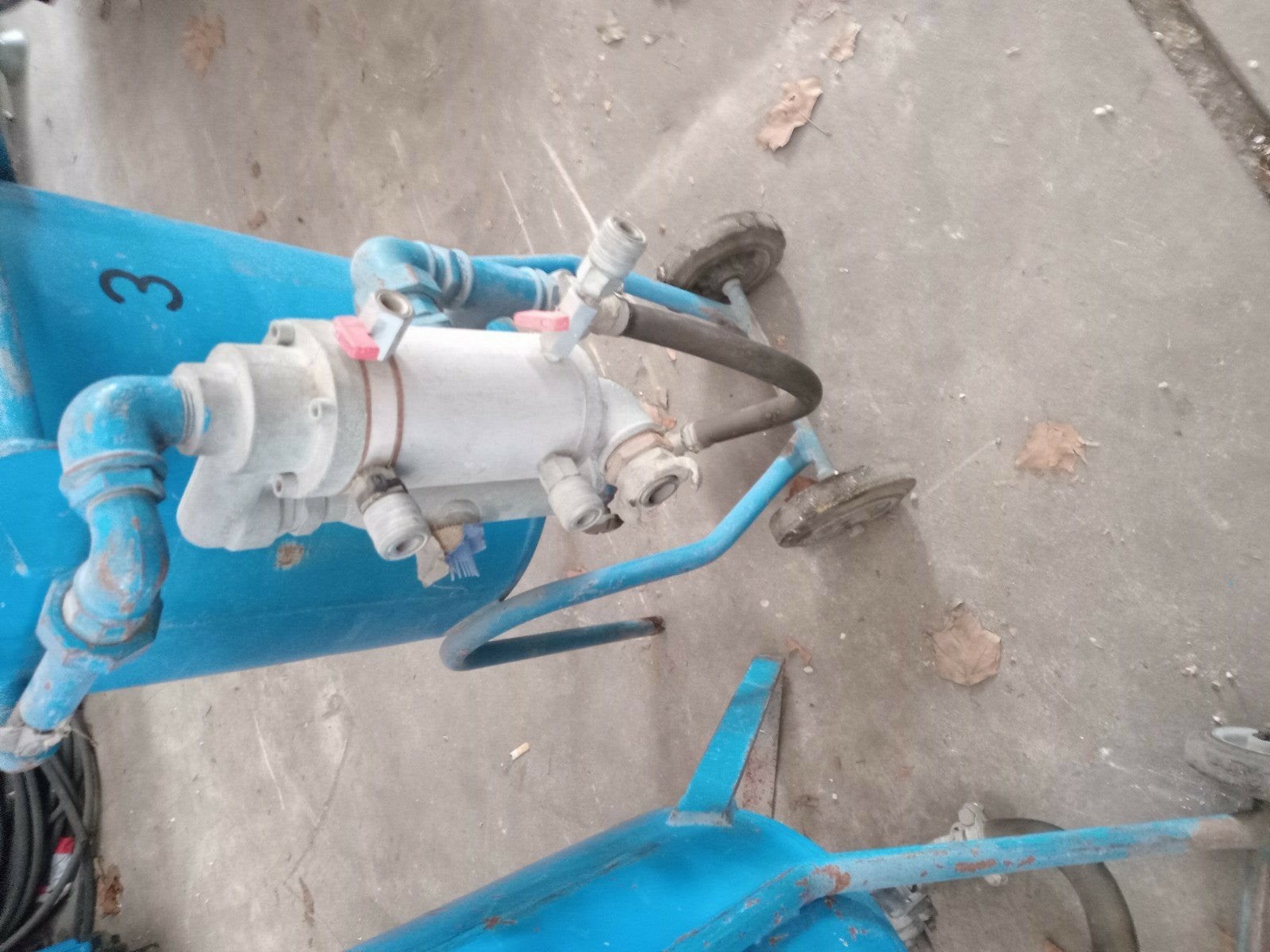 40 liter straalketel compleet, Doe-het-zelf en Verbouw, Ophalen, Mobiel, Gebruikt, 800 liter/min of meer