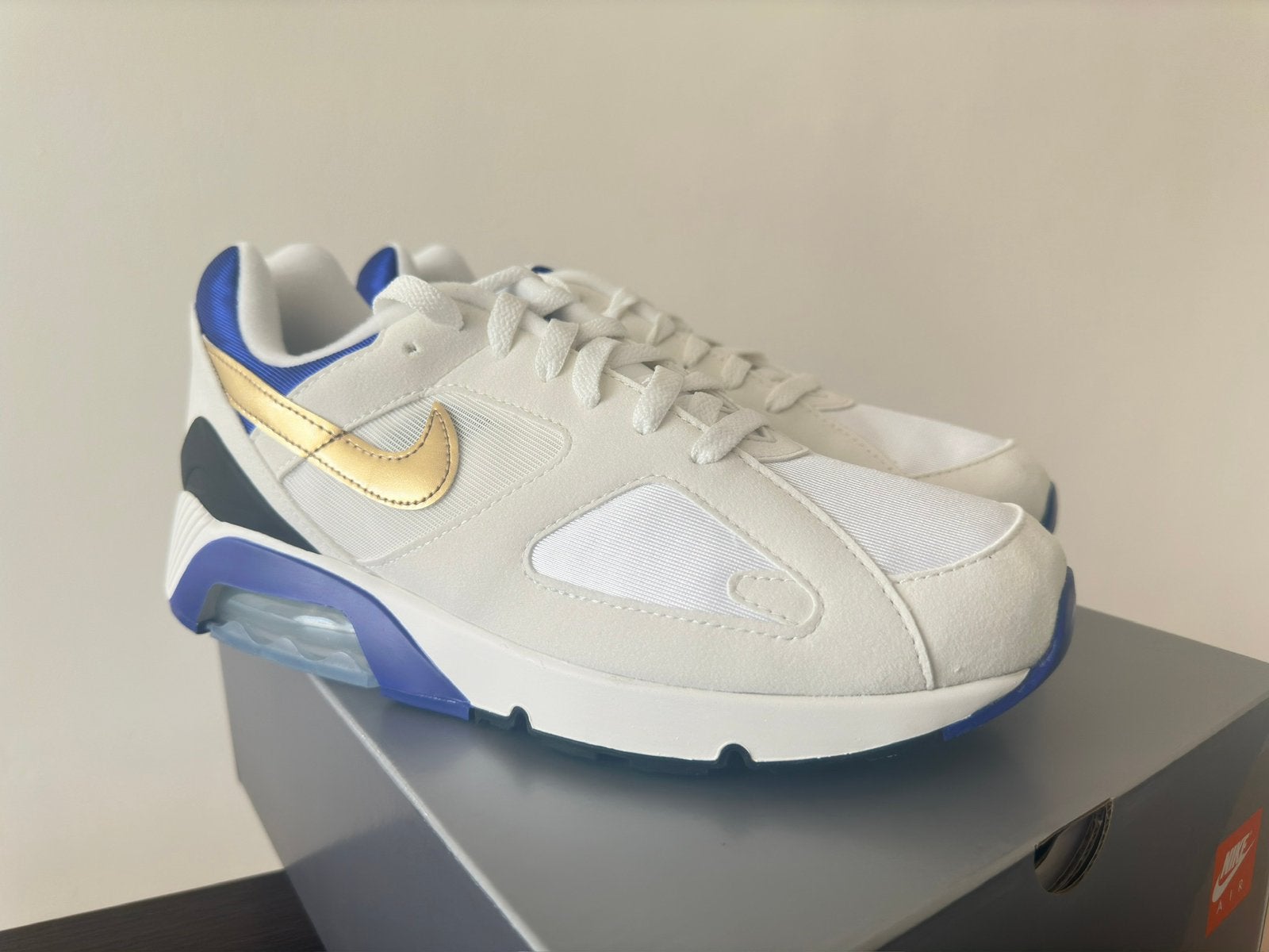 Nike Air Max 180 Concord Maten 42.5 en 44 EU, Wit, Nieuw, Ophalen of Verzenden, Sneakers of Gympen