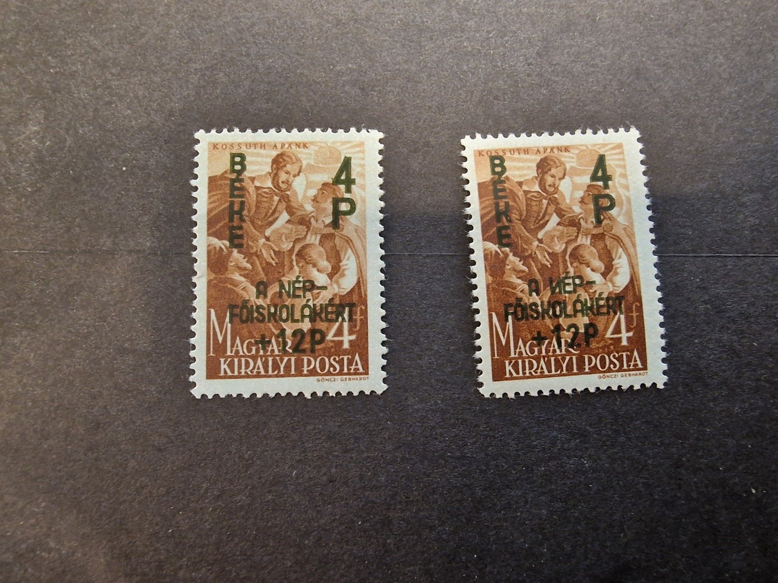 Hongarije 775I en 775 postfris, Ophalen of Verzenden