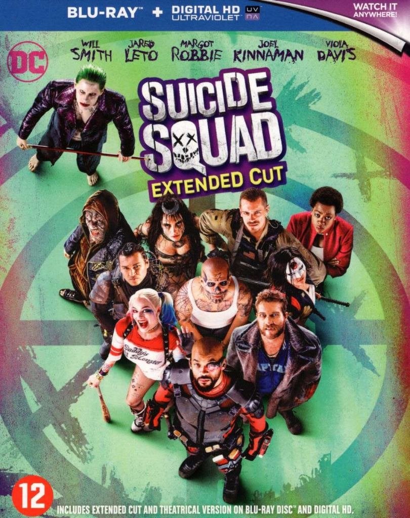 Suicide Squad - extended cut - 2 disc - NL uitgave, Cd's en Dvd's, Verzenden, Overige genres, Info@warnerbros.com, Zo goed als nieuw