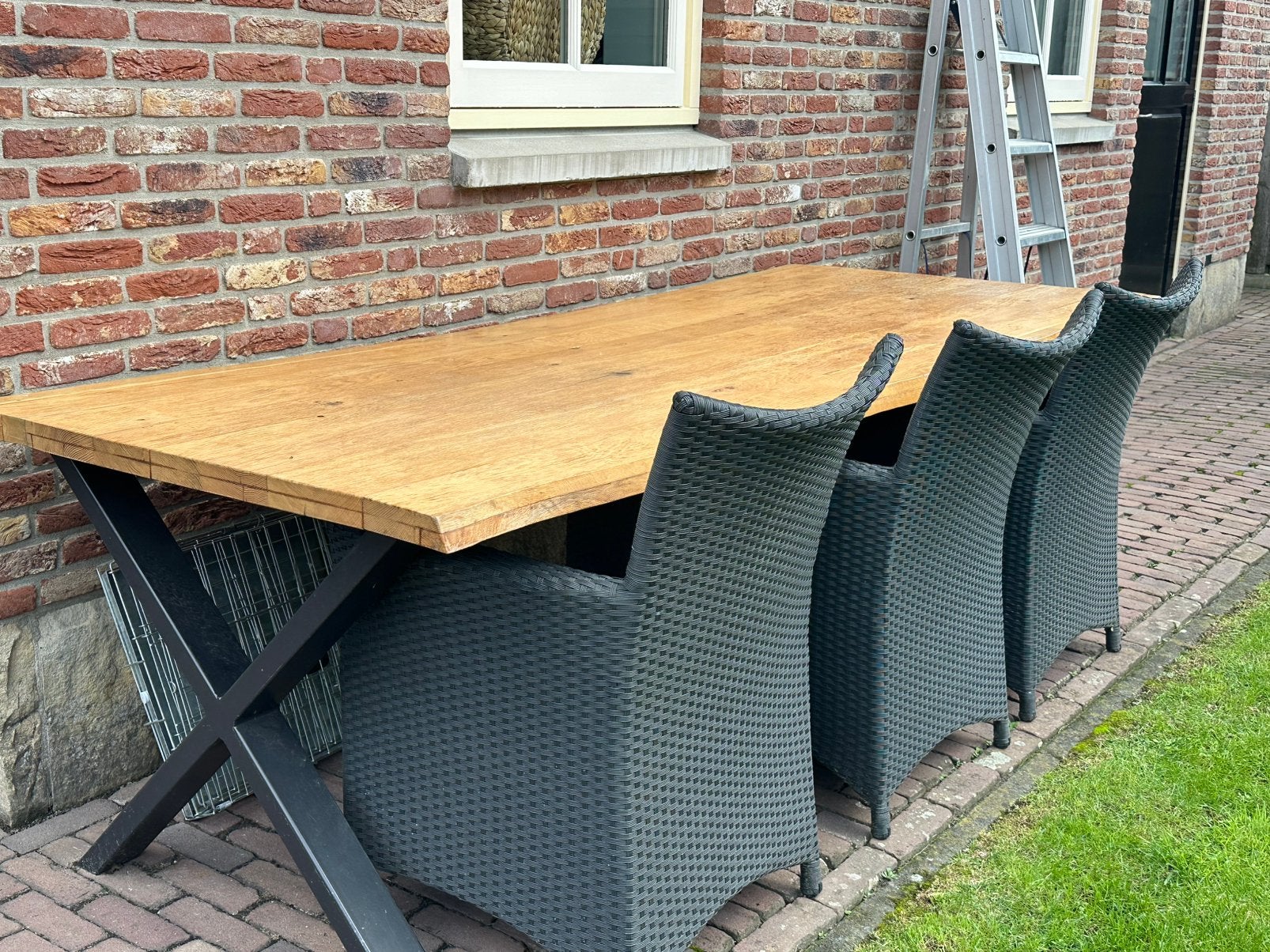 Mooie Complete Tuinset!!, Tuin en Terras, Ophalen, Gebruikt, Rechthoekig, Hout