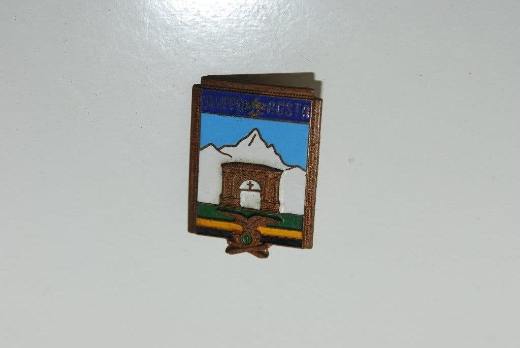 Italiaans artillerie embleem, Ophalen of Verzenden, Landmacht, Overige gebieden, Embleem of Badge
