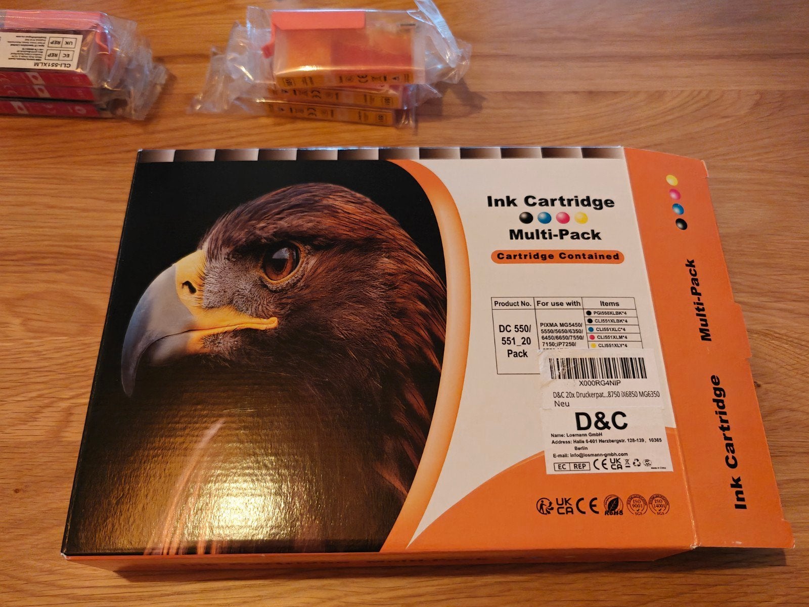 D&C 20 inktpatronen printer, Ophalen, Nieuw, Cartridge, D&C