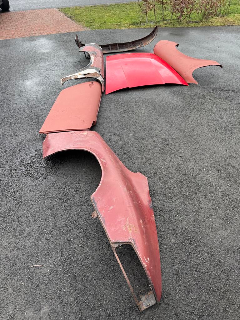Porsche 911 Plaatwerk - Bagagekap Nieuw, Rest Aandacht Nodig, Gebruikt, Achterklep, Voor, Porsche