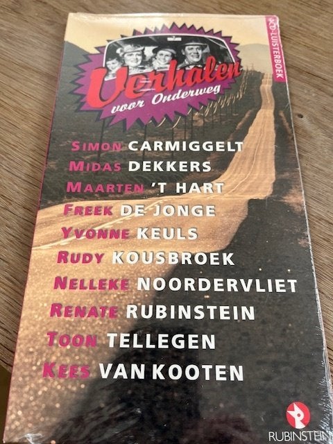 luisterboek  met 4 cd's van Nederlandse schrijvers, Boeken, Ophalen of Verzenden, Diverse auteurs, Cd, Volwassene