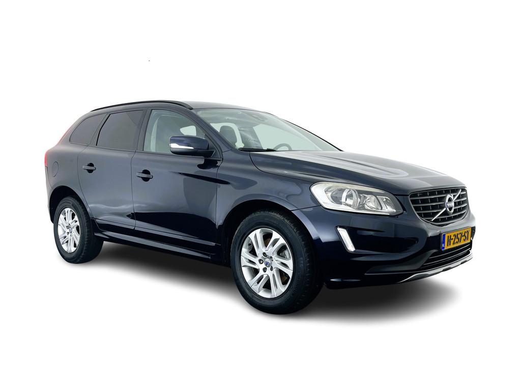 Volvo XC60 2.0 D3 FWD Momentum *LEATHER | NAVI-FULLMAP | COM, Auto's, Volvo, Voorwielaandrijving, 4 cilinders, Blauw, Leder