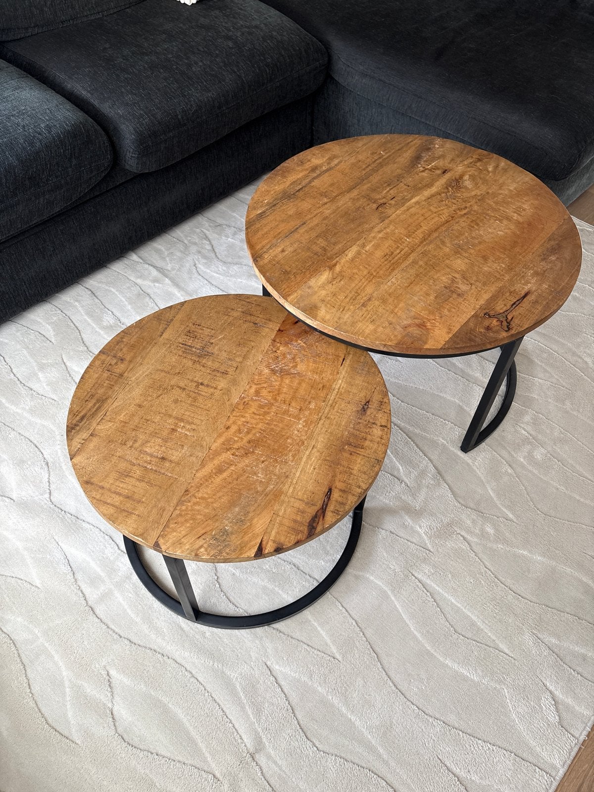 Salontafels, Ophalen, Zo goed als nieuw, Rond, 50 tot 100 cm