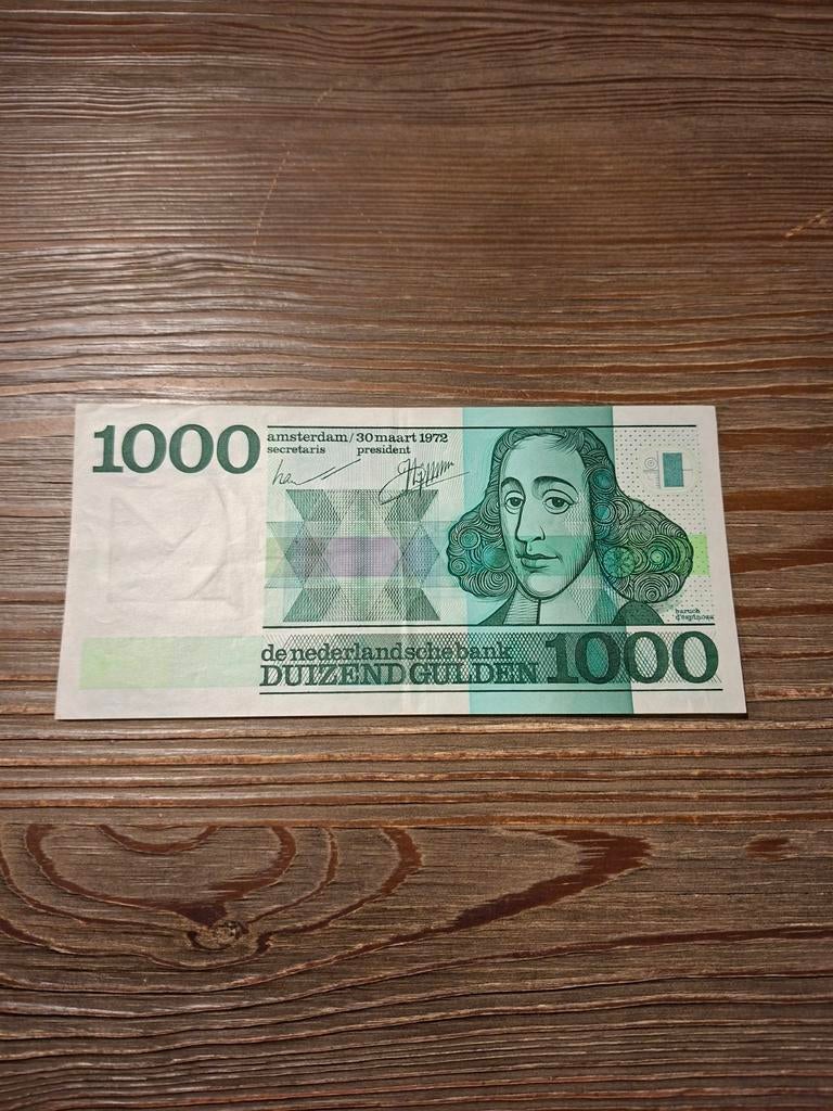 1000 gulden Biljet. Zeer nette staat, Postzegels en Munten, Bankbiljetten | Nederland, Ophalen of Verzenden, 1000 gulden, Los biljet