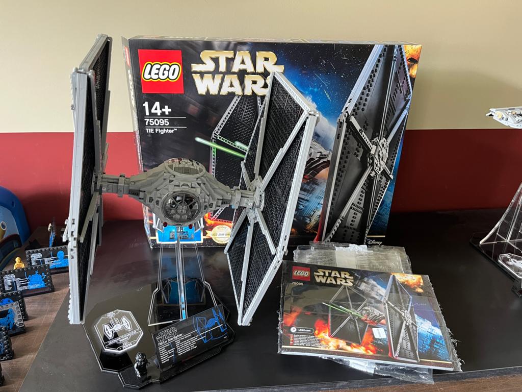 Lego Star Wars UCS 75095 TIE Fighter - wicked brick stand, Ophalen, Zo goed als nieuw, Complete set, Lego