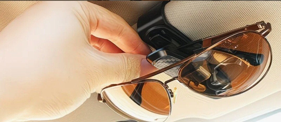 Auto Zonnebrilhouder Clip voor Zonneklep, Ophalen of Verzenden, Nieuw