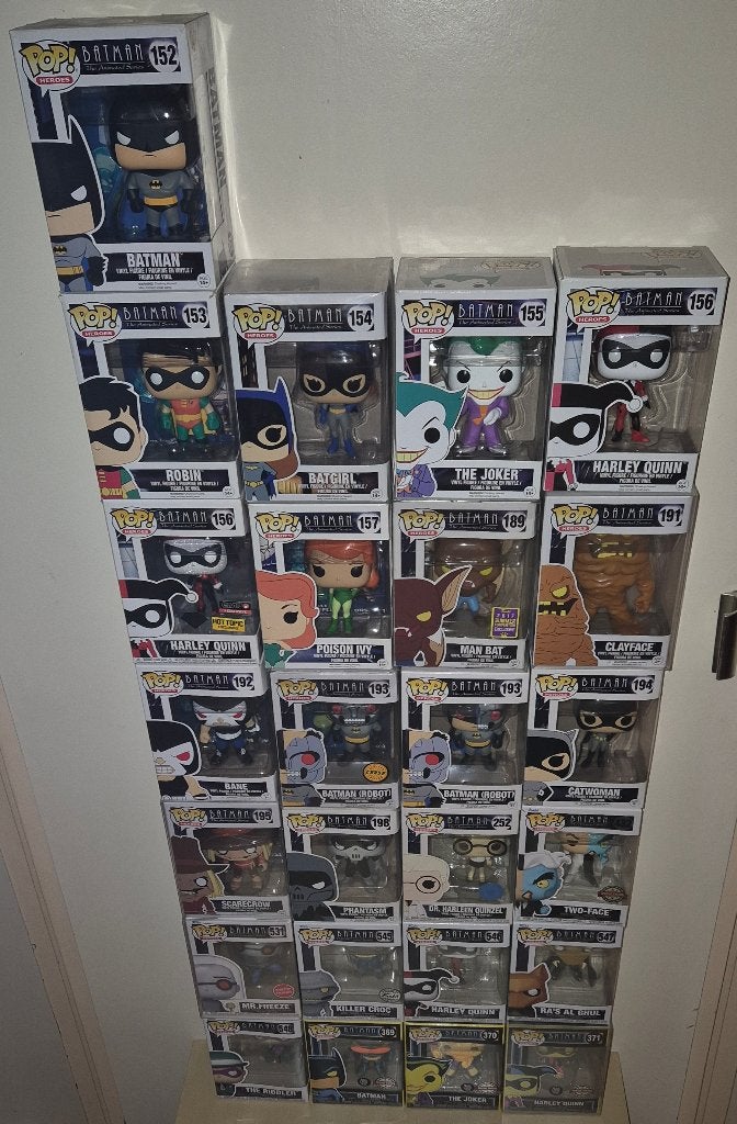 Batman TAS Funko Pop Complete Collectie!, Ophalen of Verzenden, Zo goed als nieuw