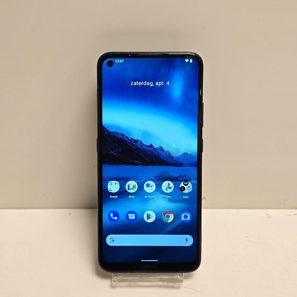 Nokia 5.4 | 128GB | Blauw | B-Grade, Telecommunicatie, Gebruikt, Info@nokiasolutionsnetworks.nl, Verzenden, Antareslaan 1, 2132 JE Hoofddorp, Nederland