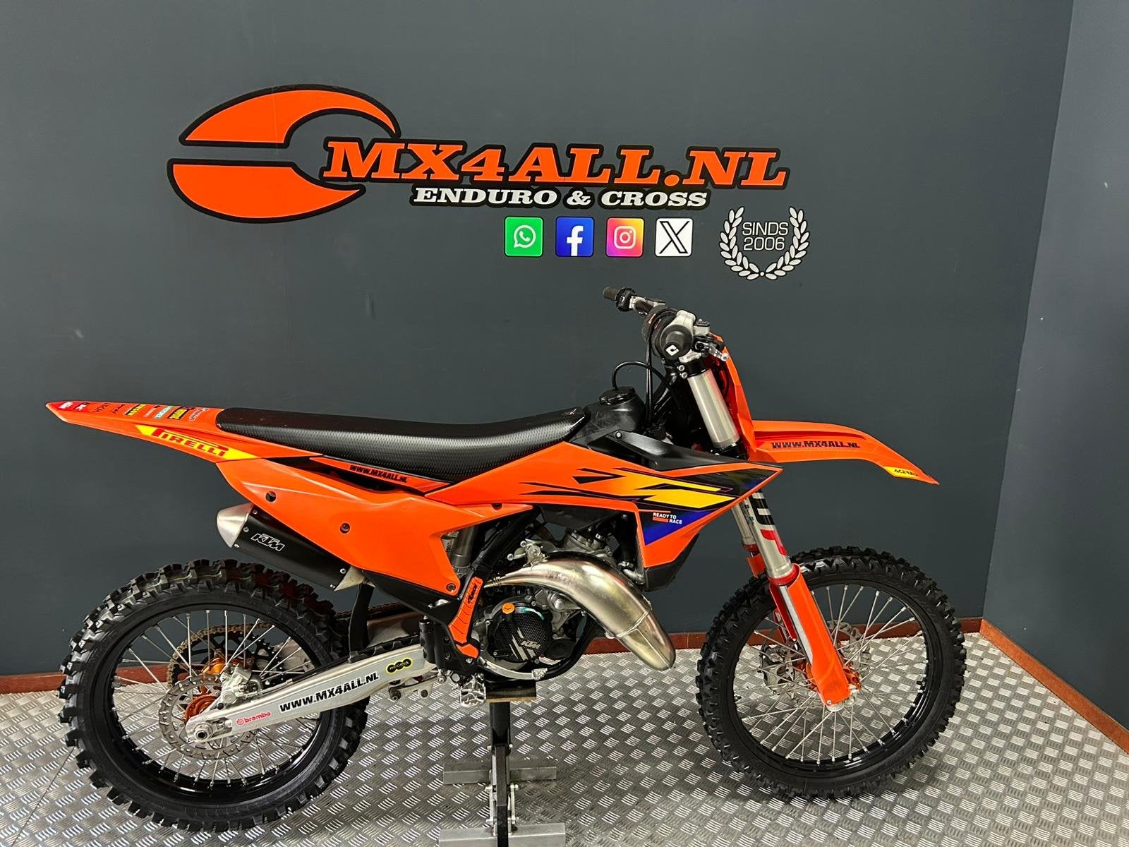 KTM 125 SX 2025 TBi 2-takt E-start Haan Wheels ! No 250 350, Motoren, Motoren | KTM, Bedrijf, Crossmotor, 125 cc