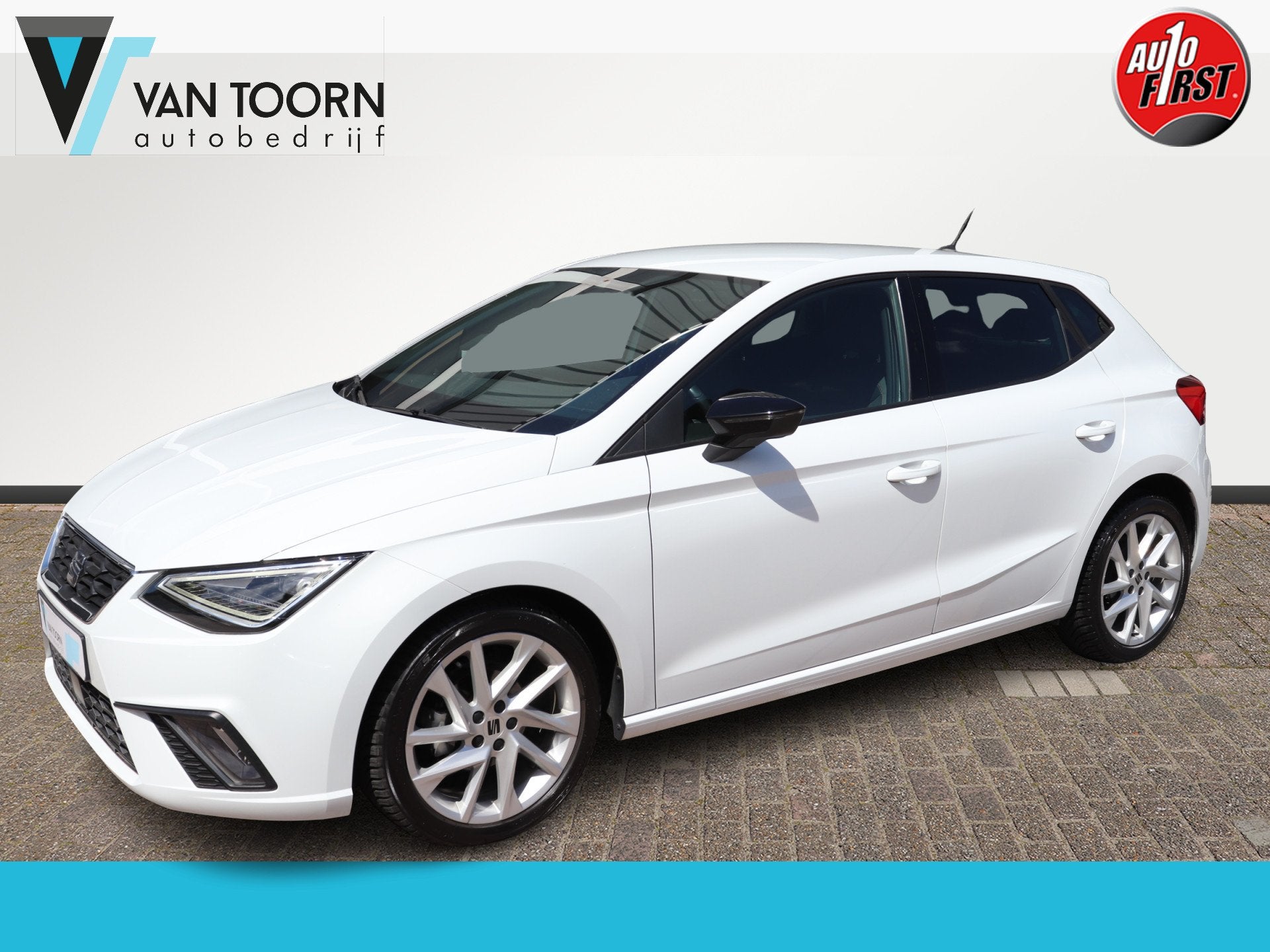 SEAT Ibiza 1.0 EcoTSI FR. Navigatie. Full-led. (bj 2022), Auto's, Seat, Gebruikt, 580 kg, Parkeersensor, Handgeschakeld