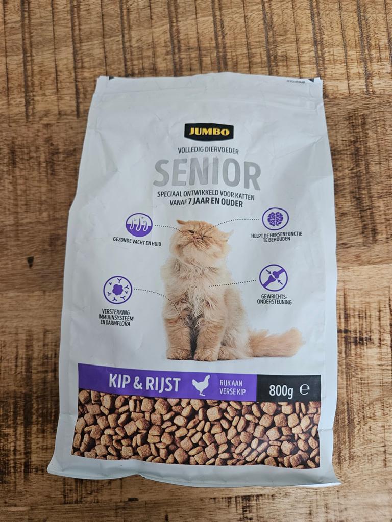 Jumbo kattenvoer voor senior, Dieren en Toebehoren, Dierenvoeding, Ophalen, Kat