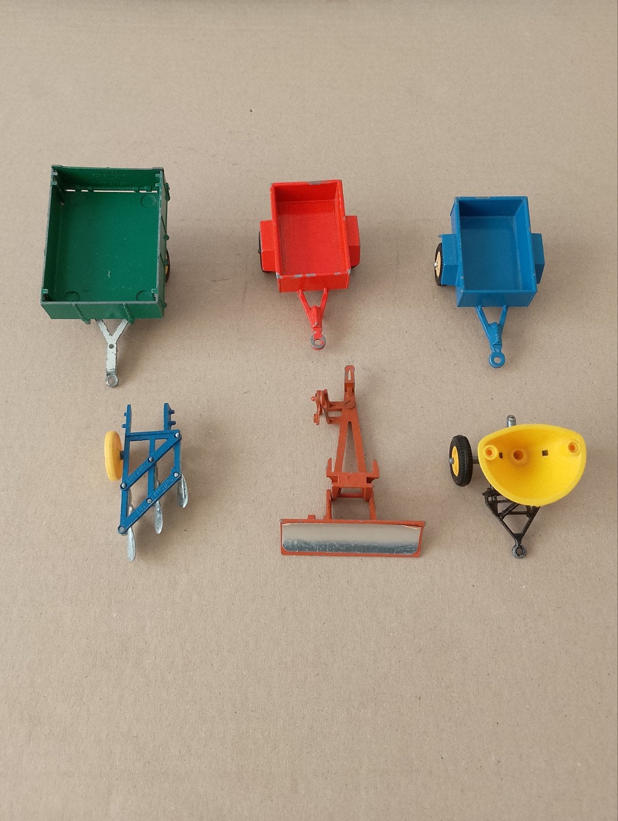Vintage Britains Landbouwvoertuigen en Aanhangers + dieren, Ophalen, Gebruikt, Tractor of Landbouw, Britains