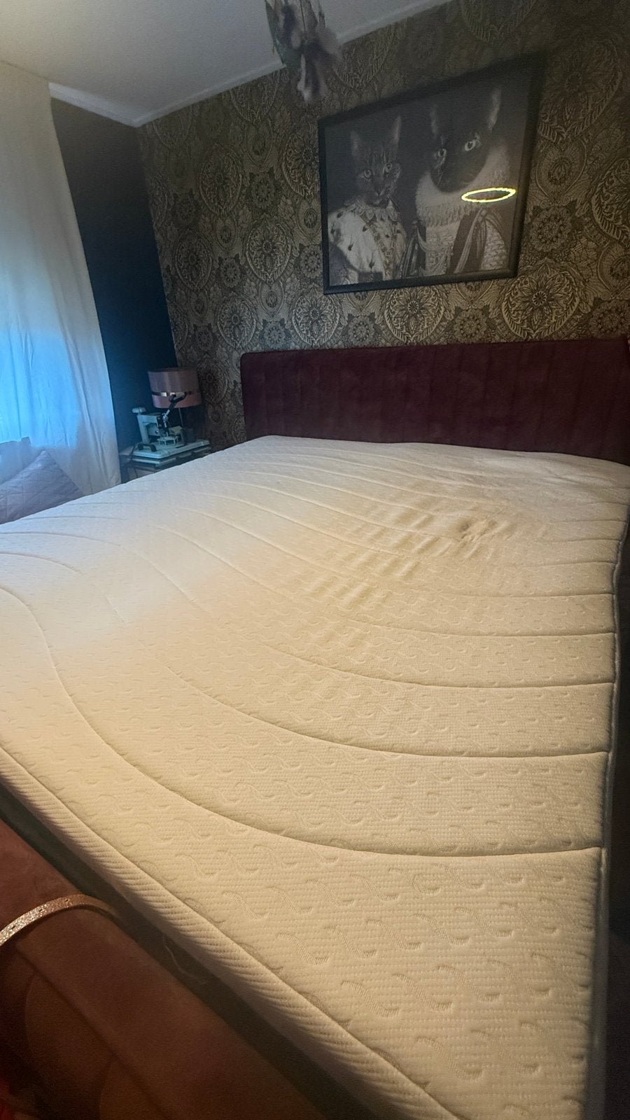 Topmatras jysk wellpur zgan, Huis en Inrichting, Ophalen, Zo goed als nieuw, Tweepersoons, 180 cm