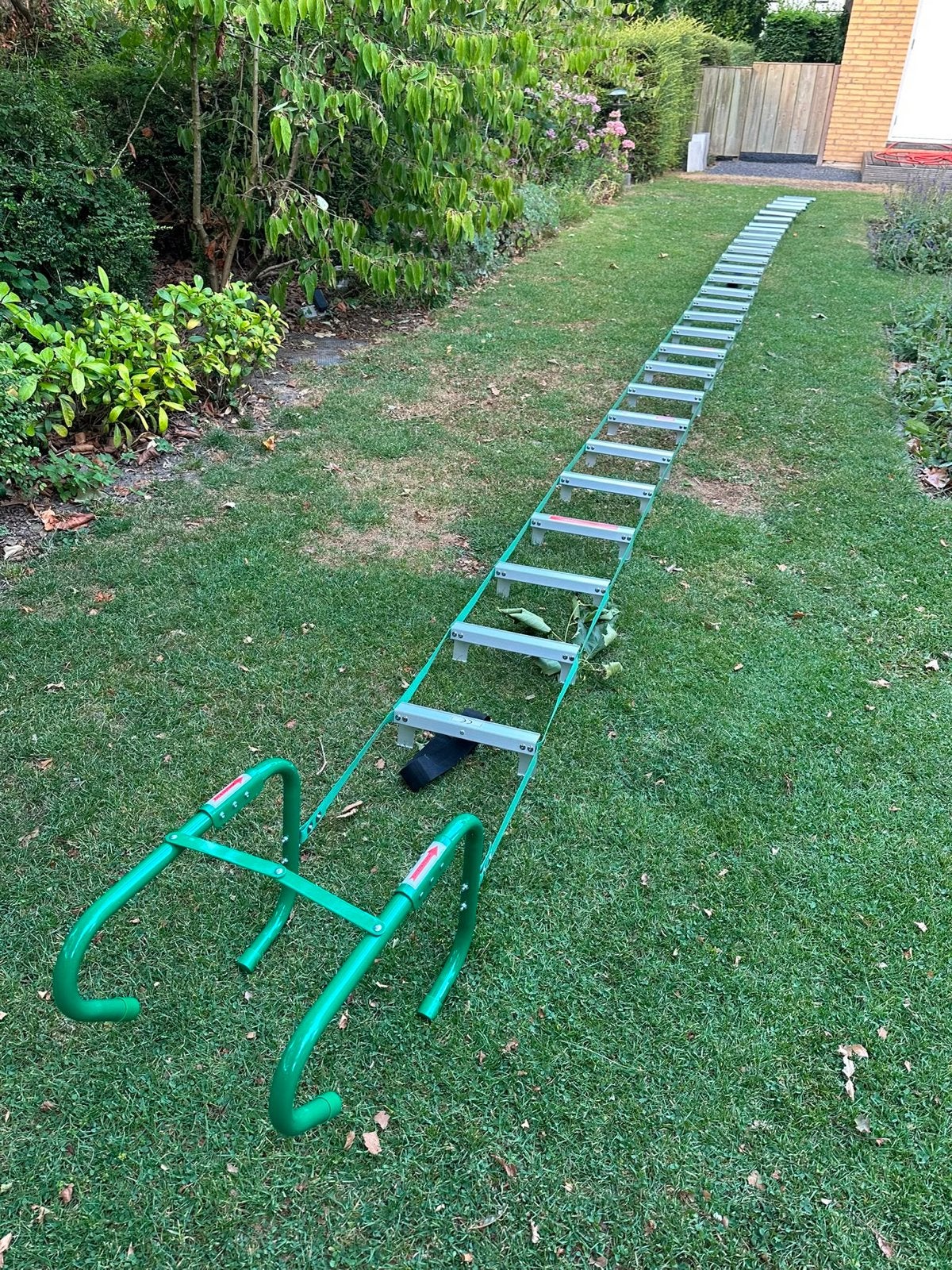Vluchtladder HSL 10 meter - Veiligheid voorop!, Ophalen, Nieuw, Ladder, Opvouwbaar of Inschuifbaar